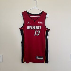 Miami Heat Red Basketball Jersey